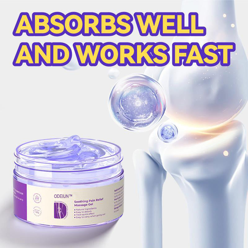 ODEIUN™ Turmeric & Emu Oil Arthritis Soothing Pain Relief Massage Gel 👨⚕️Canada Osteopathic Association (AOA)Approved