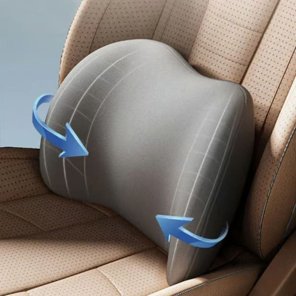 π Car Headrest & Lumbar Support Cushion