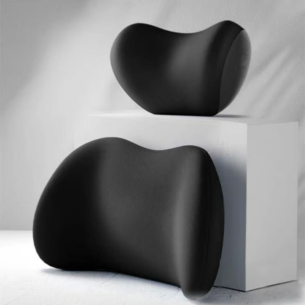 π Car Headrest & Lumbar Support Cushion