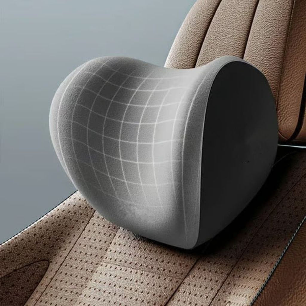 π Car Headrest & Lumbar Support Cushion
