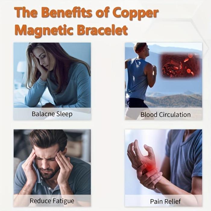 đ„LAST DAY 60% OFFđ„-Copper Magnetic Power â Boost Circulation, Banish Fatigue