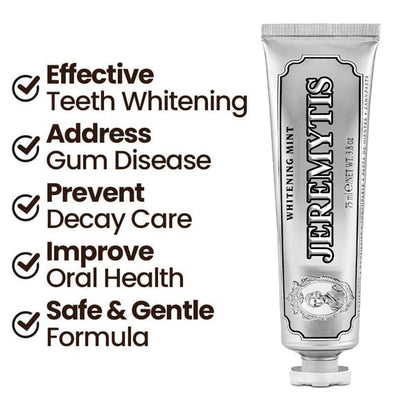 ⏰[Official Brand Store 24-Hours Promotion]" JEREMYTIS™ Ultra Whitening Mint Toothpaste✨"