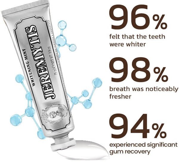 ⏰[Official Brand Store 24-Hours Promotion]" JEREMYTIS™ Ultra Whitening Mint Toothpaste✨"