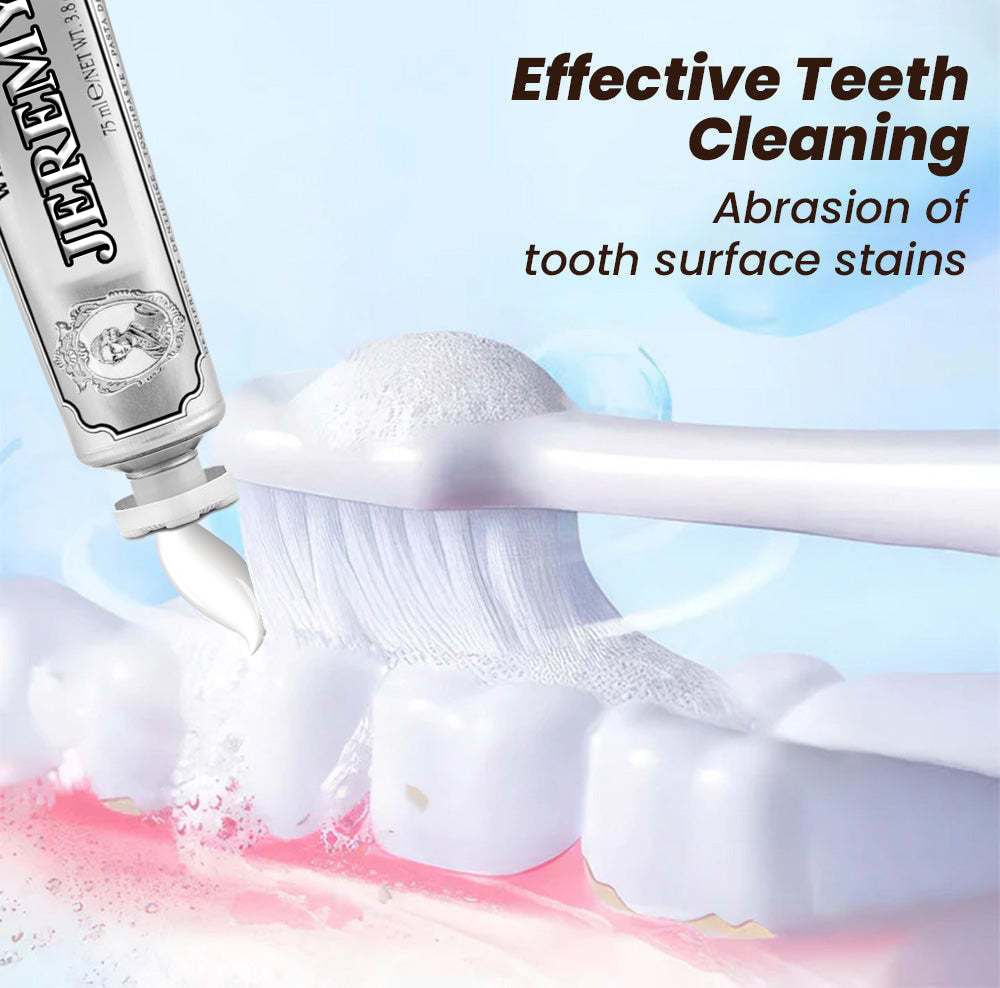 ⏰[Official Brand Store 24-Hours Promotion]" JEREMYTIS™ Ultra Whitening Mint Toothpaste✨"