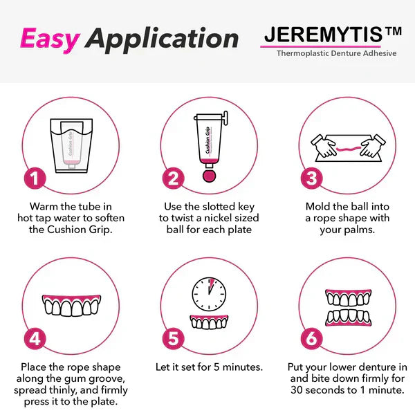 ✨[Official Brand Store] JEREMYTIS™ Thermoplastic Denture Adhesive (✨BUY 2 GET 1 FREE🎁)