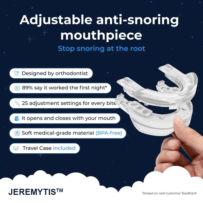 🔥[Official Brand Store] JEREMYTIS™ Adjustable Anti-Snoring Mouthpiece