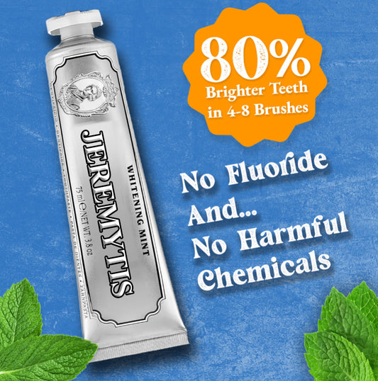 ⏰[Official Brand Store 24-Hours Promotion]" JEREMYTIS™ Ultra Whitening Mint Toothpaste✨"