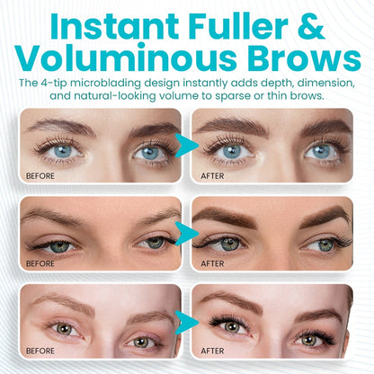 2026 HOT SALE🔥3D Microblading 4-tip Eyebrow Pen