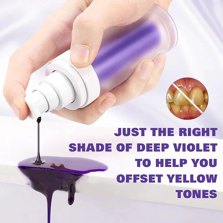 SMILEKIT™  New V34 Series Toothpaste Purple Color Corrector