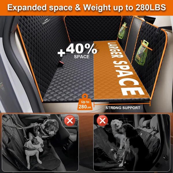 ODEIUN 2.0™м-HardBottom Dog Car seatProtector