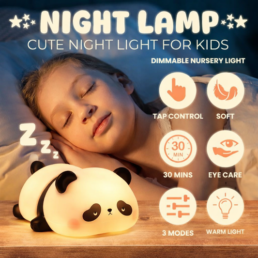 Cute Night Light🌙  Soft. Safe. Soothing Sleep for Kids &amp; Families