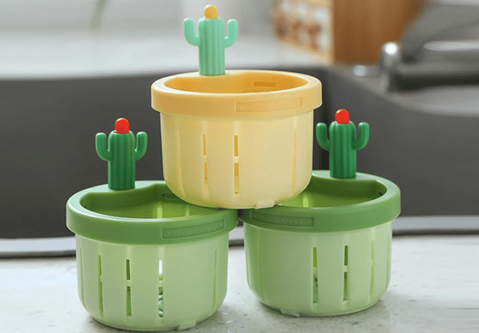 Anti-Clogging Cactus Sink Strainer Basket | Universal Fit & Easy Clean