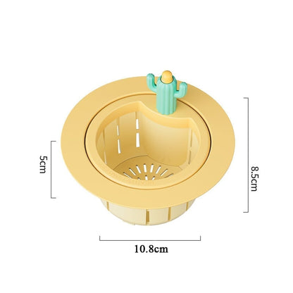 Anti-Clogging Cactus Sink Strainer Basket | Universal Fit & Easy Clean