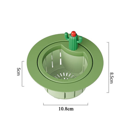Anti-Clogging Cactus Sink Strainer Basket | Universal Fit & Easy Clean