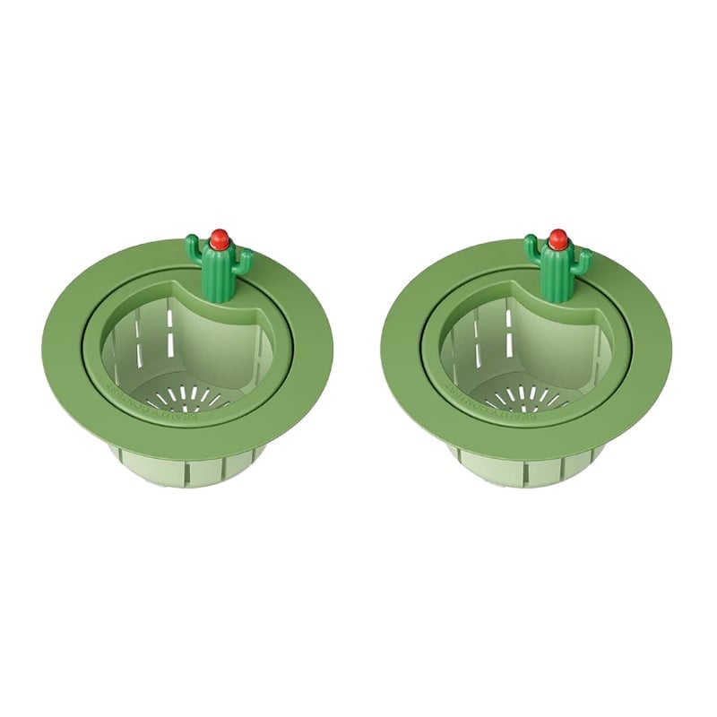 Anti-Clogging Cactus Sink Strainer Basket | Universal Fit & Easy Clean