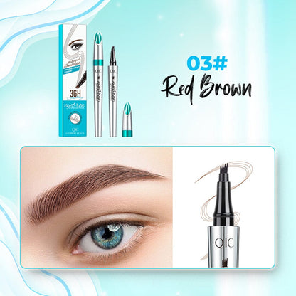 2026 HOT SALE🔥3D Microblading 4-tip Eyebrow Pen