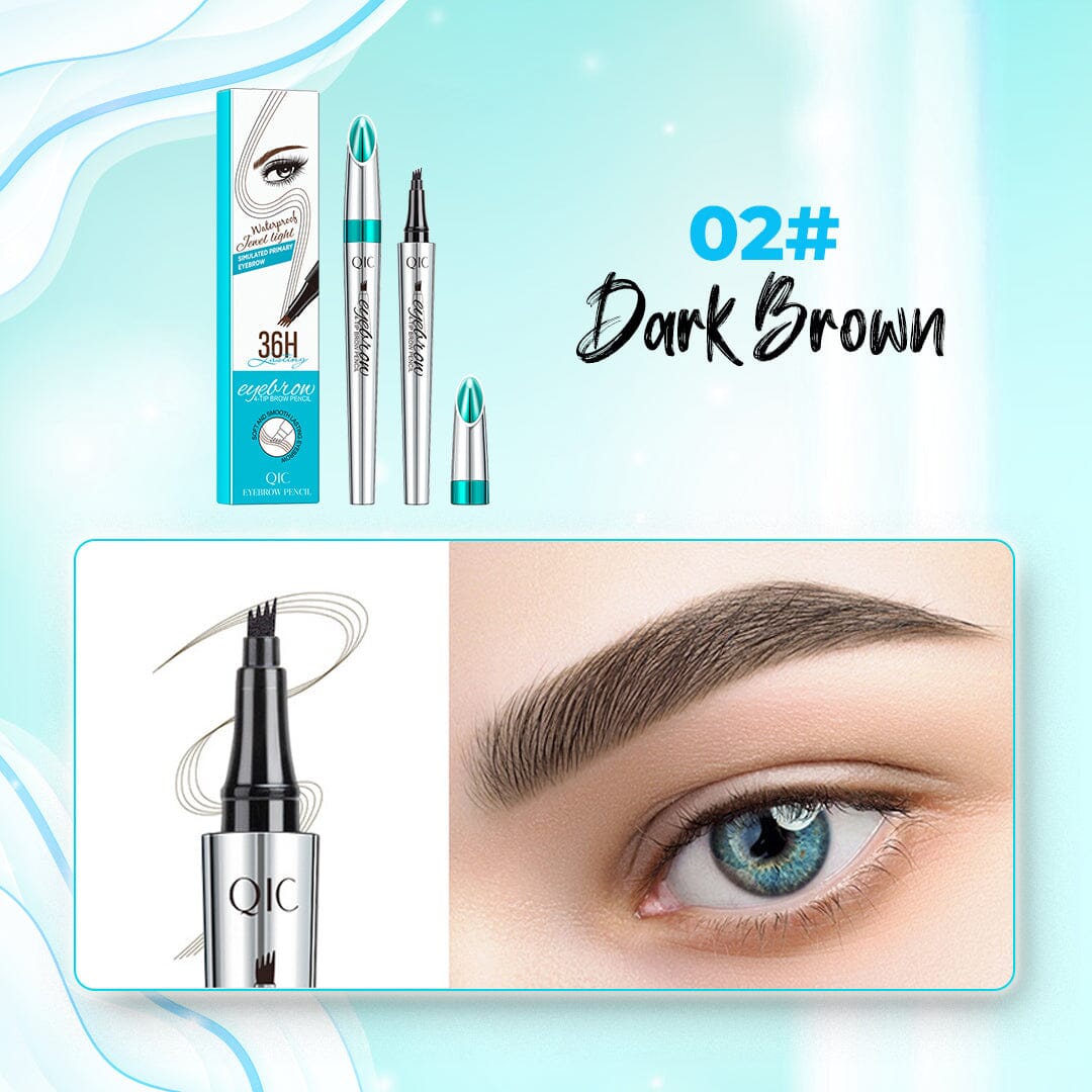 2026 HOT SALE🔥3D Microblading 4-tip Eyebrow Pen