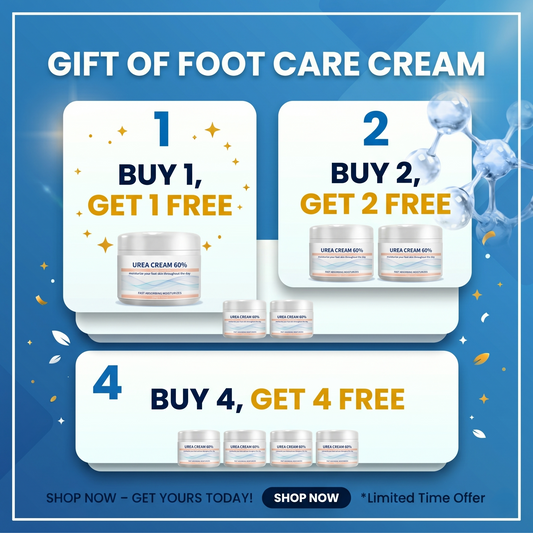 Gift Of Foot Care Cream,Buy several and get several bottles for free.