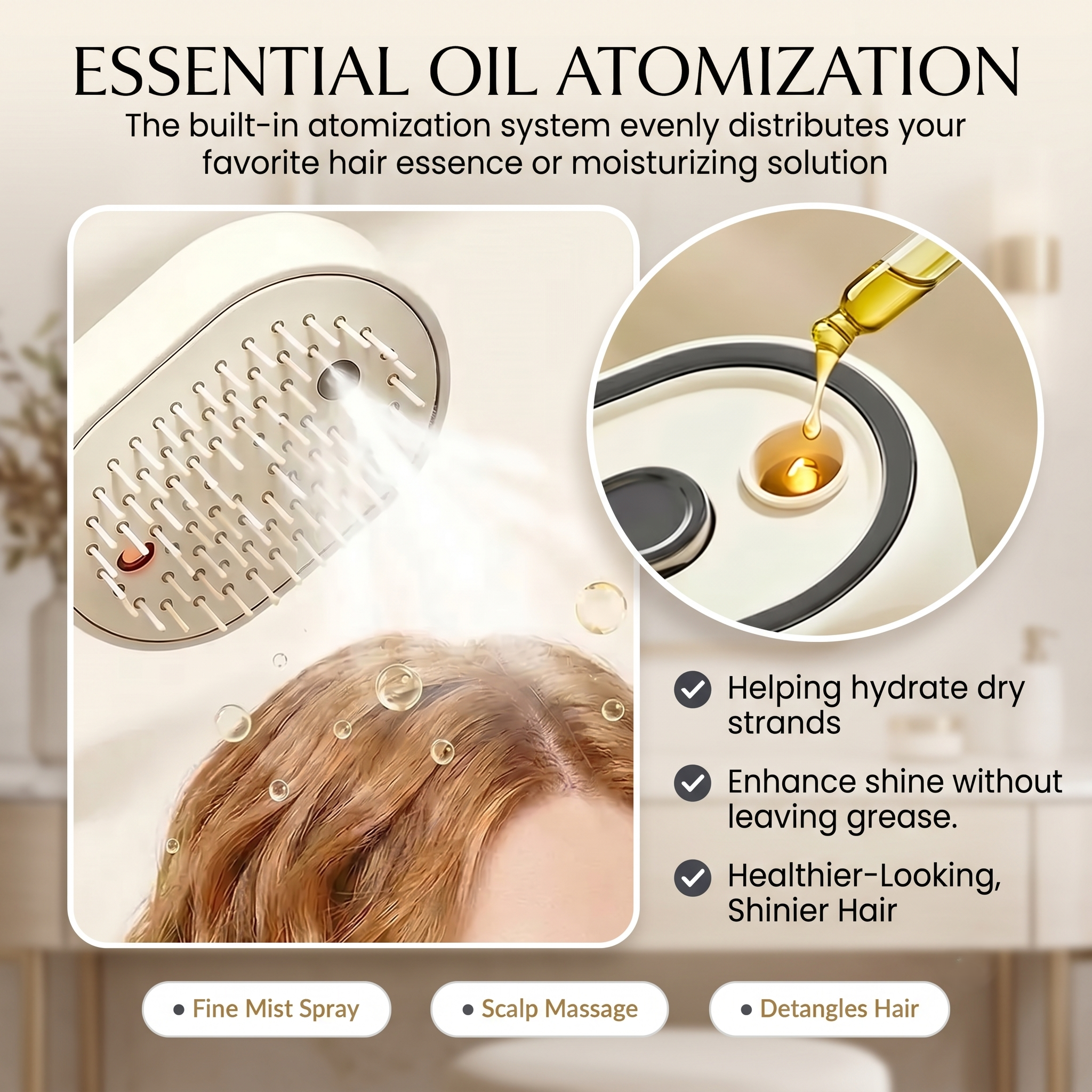 🔥4-in-1 Electric Spray Hair Brush-Electric Spray Air Cushion Massage Comb