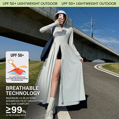 Solara Ultimate Full-Body Sun Defense Maxi Dress