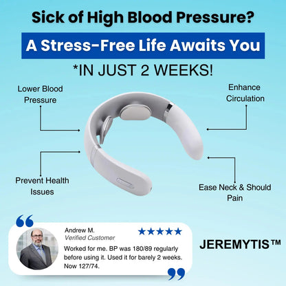 🔥 Last Day 50% Off JEREMYTIS™ Blood Pressure Reducing Automatic Massager