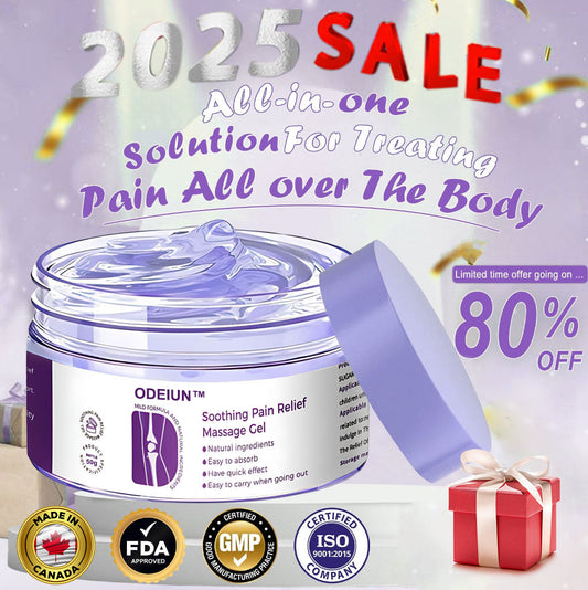 ODEIUN™ Turmeric & Emu Oil Arthritis Soothing Pain Relief Massage Gel 👨‍⚕️Canada Osteopathic Association （AOA）Approved