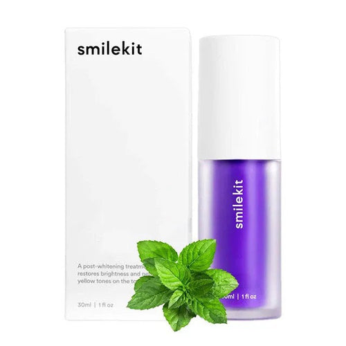 SMILEKIT™  New V34 Series Toothpaste Purple Color Corrector